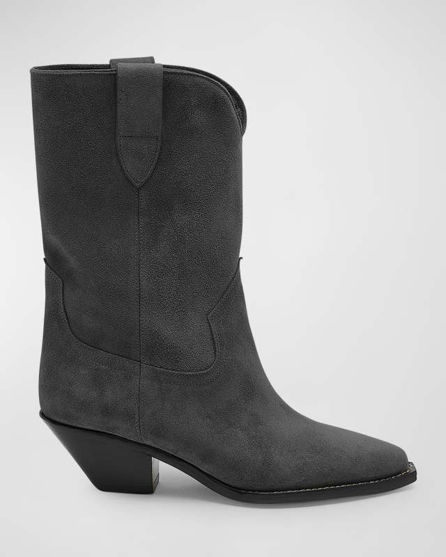 Dahope Suede Western Booties