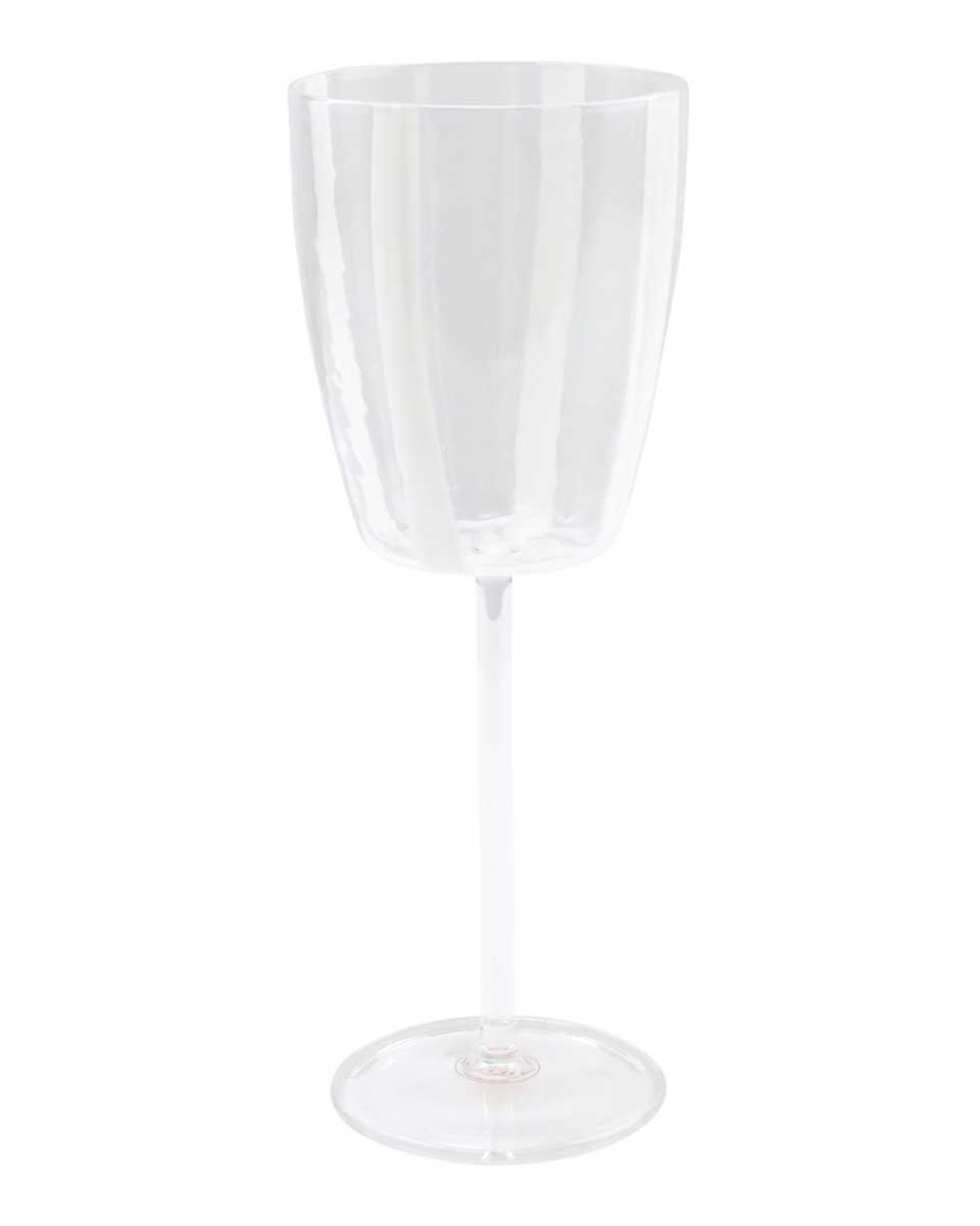 Stripe White Wine Glass