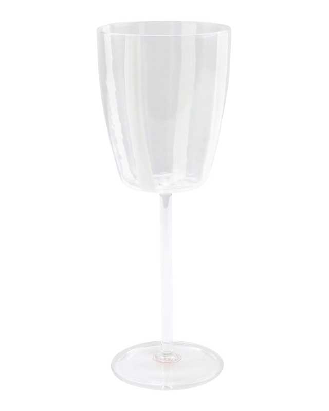 Stripe White Wine Glass