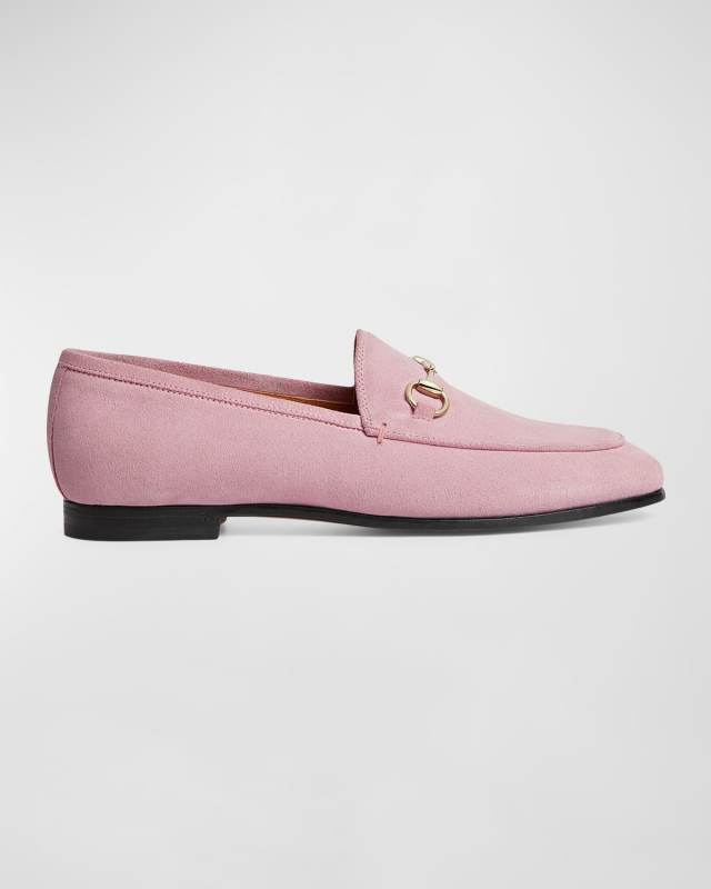 Jordaan Suede Horsebit Loafers