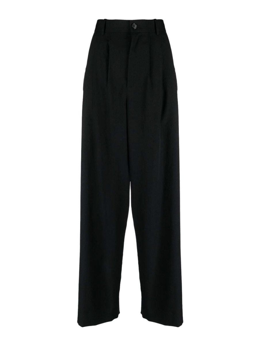 The Row Pantalons Décontractés - Noir