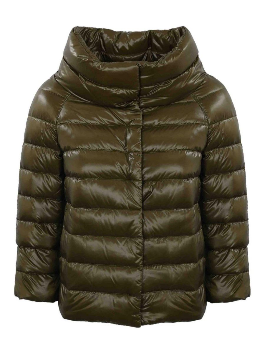 Herno Manteau Rembourré - Vert