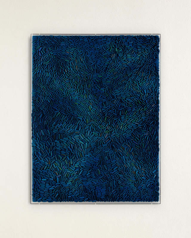 "Cerulean Swells" Original Wall Art by Tony Fey