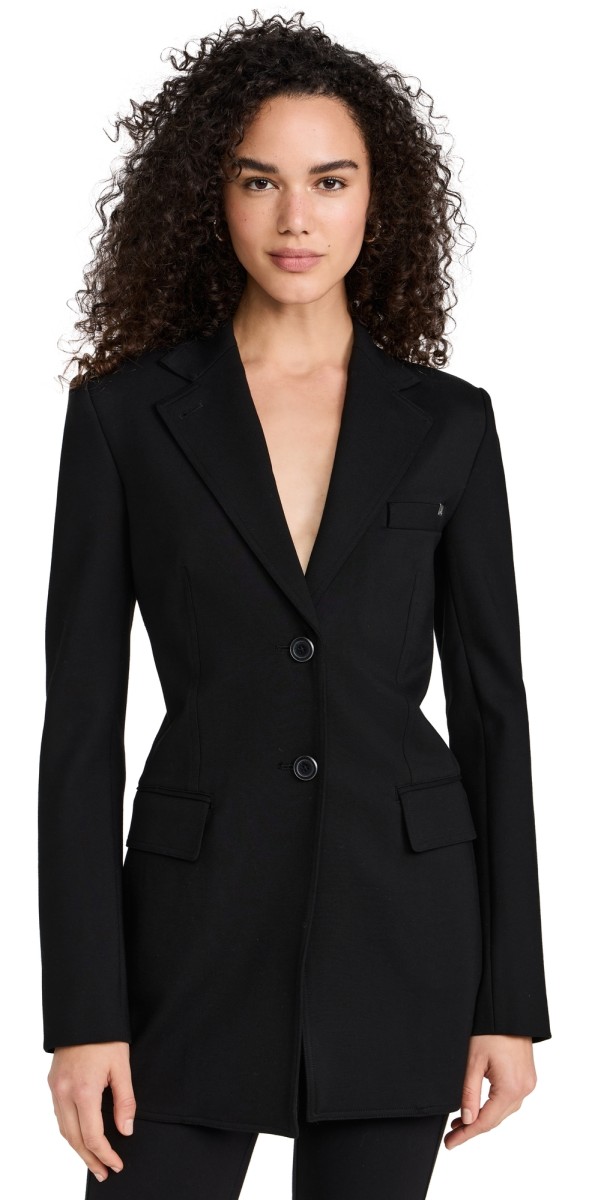 Helmut Lang Waisted Blazer Black