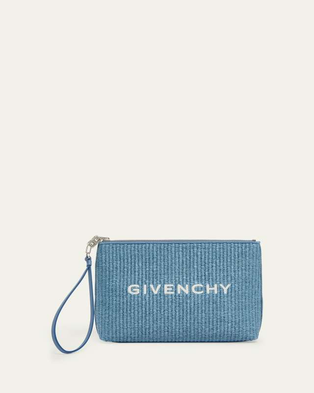 Logo Travel Pouch Wristlet