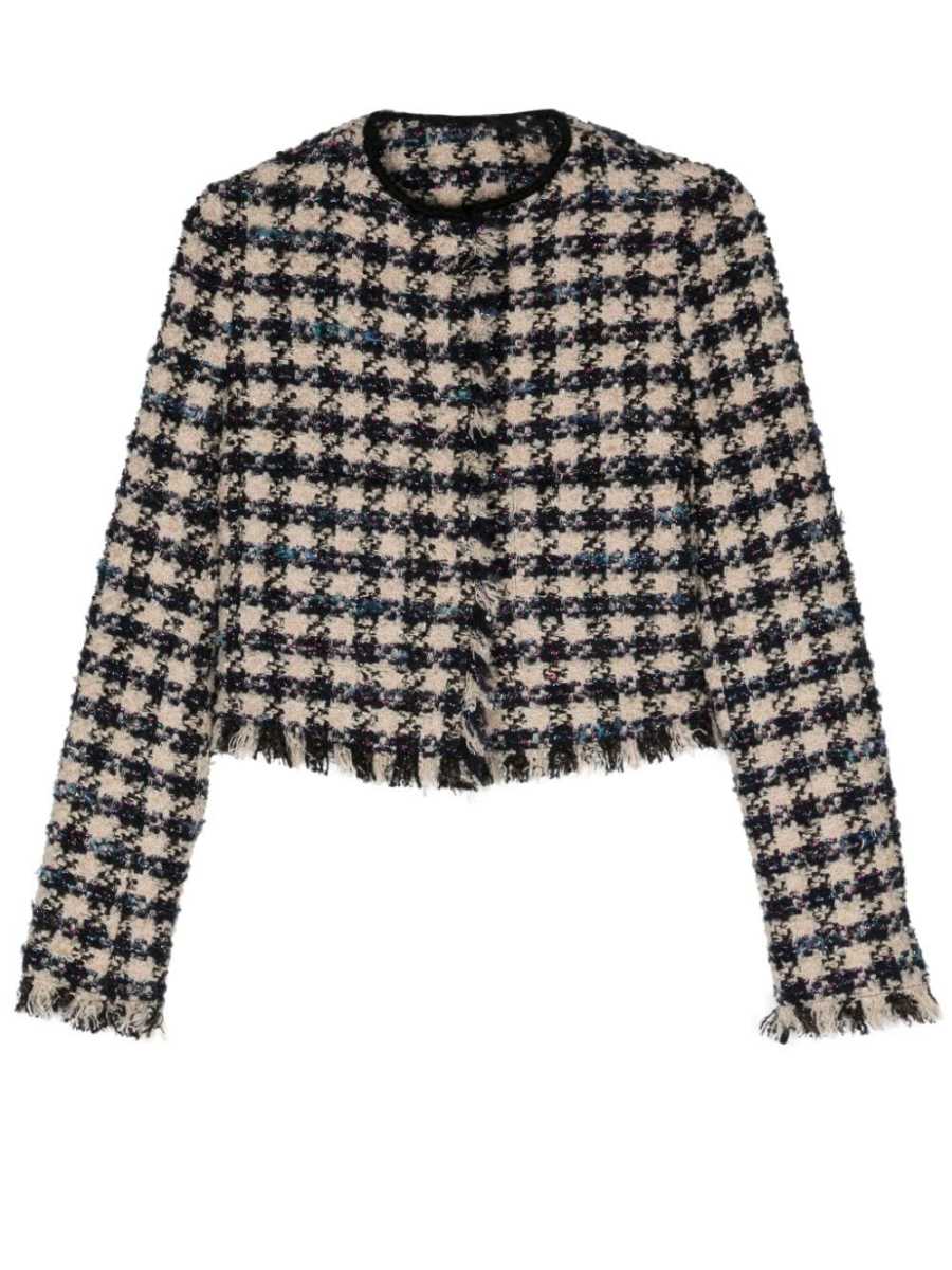 cropped tweed jacket