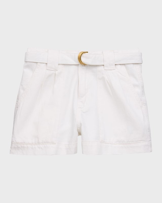 Girl's Lucy Pleated Cargo Shorts, Size 7-16