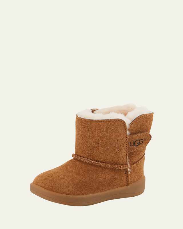 Boy's Keelan Suede Booties, Baby