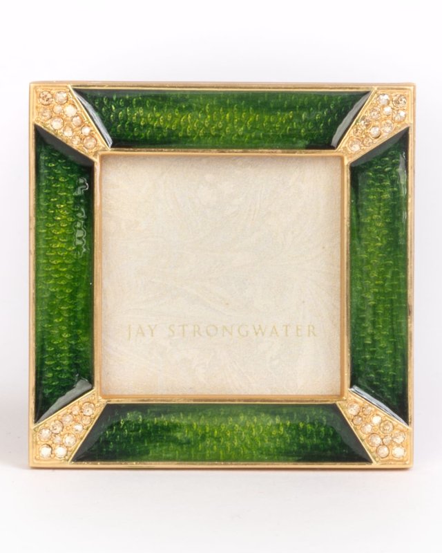 Pave Corner Frame, 2"