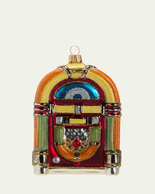 Jukebox Christmas Ornament