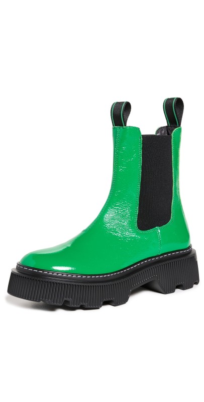 LAST Trixy Boots Bold Green