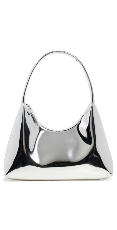 Mansur Gavriel Mini Candy Bag Silver
