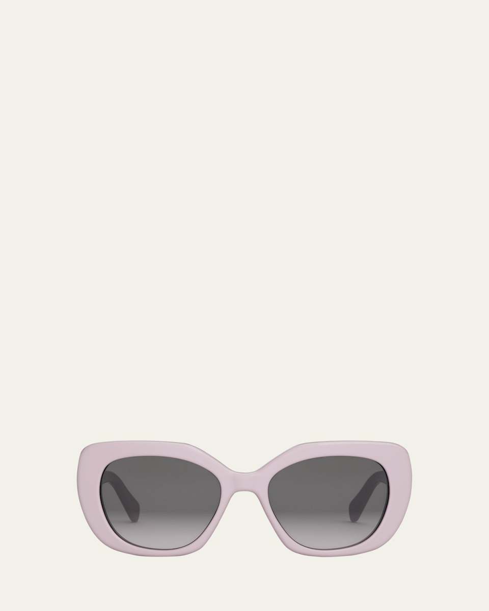 Triomphe Acetate Butterfly Sunglasses