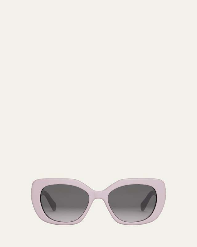 Triomphe Acetate Butterfly Sunglasses