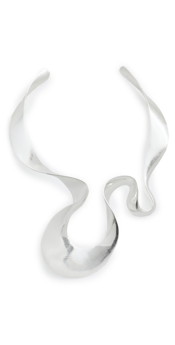 Cult Gaia Rue Choker Antique Silver