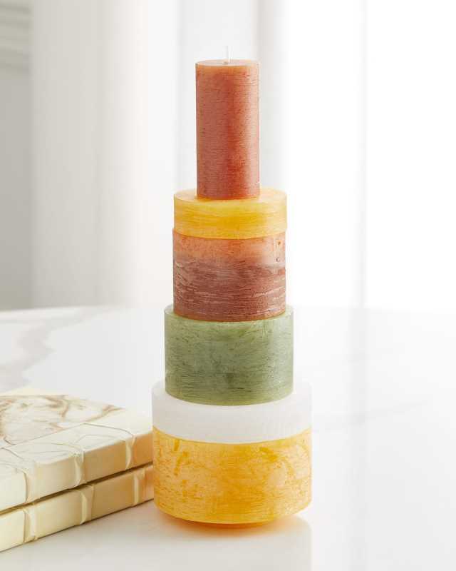 Six High Candle Stack