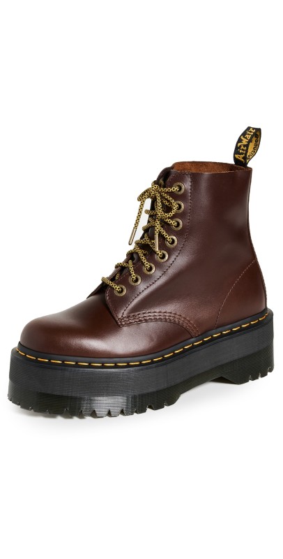 Dr. Martens 1460 Pascal Max Boots Dark Brown