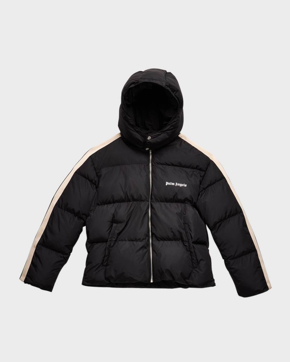 Kid's Logo-Print Puffer Jacket, Size 4-12