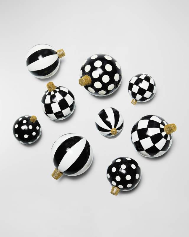 Courtly Ornament Bowl Fillers, Set of 9
