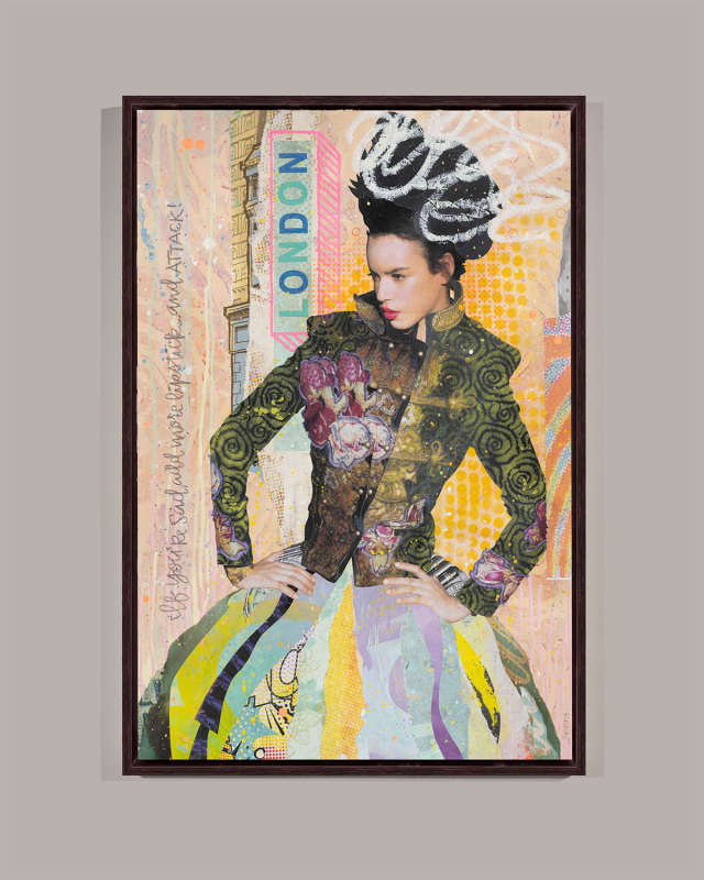 Fashion Fix London' Wall Art on Canvas