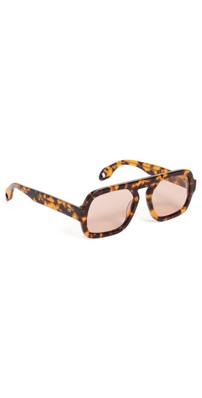 Elisa Johnson Jane Sunglasses Brown Tortois
