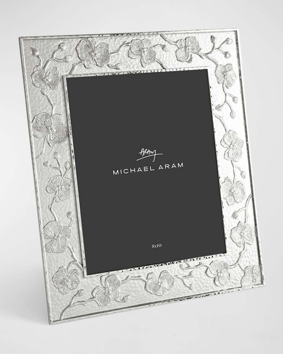 White Orchid Sculpted Frame, 8" x 10"