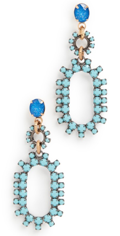 Elizabeth Cole Rhiannon Earrings Turquois