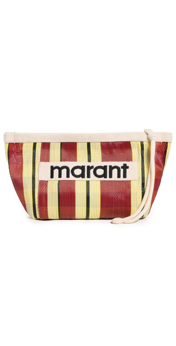 Isabel Marant Powden Cosmetic Case Red/Yellow