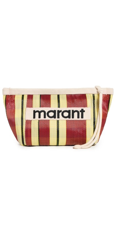 Isabel Marant Powden Cosmetic Case Red/Yellow