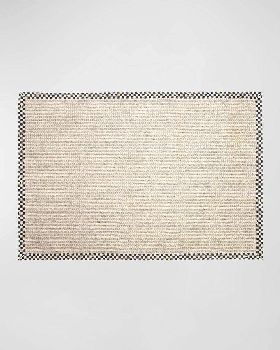Cable Wool Sisal Rug, 6' x 9'
