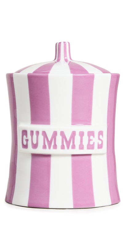 Jonathan Adler Vice Canister - Gummies - Purple - 6.75H - 31686 Purple One Size