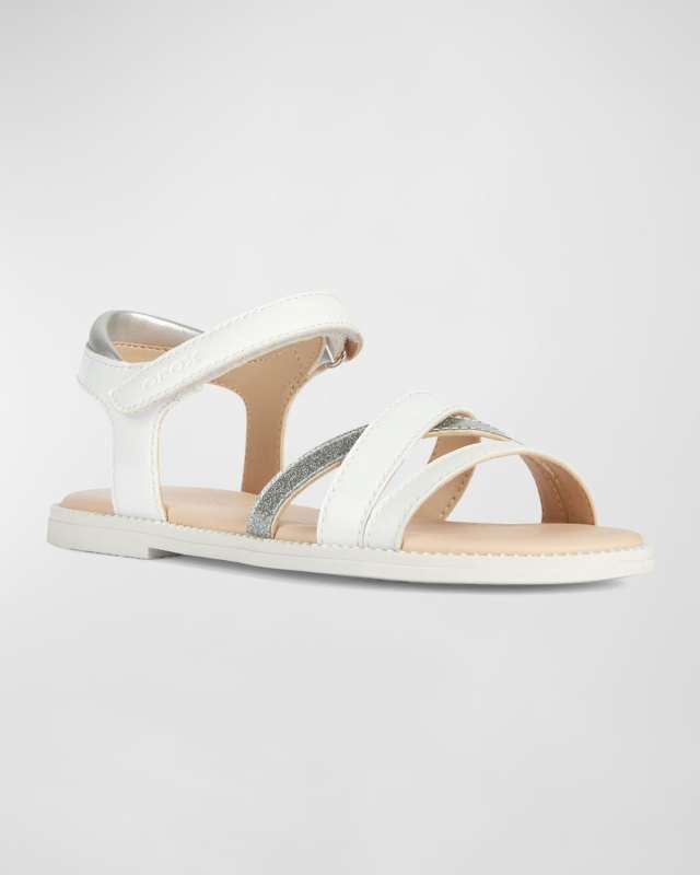 Girl's Karly Metallic Sandals, Toddlers/Kids