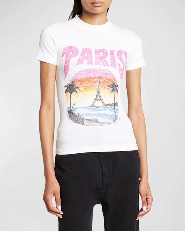 Paris Tropical T-Shirt Fitted