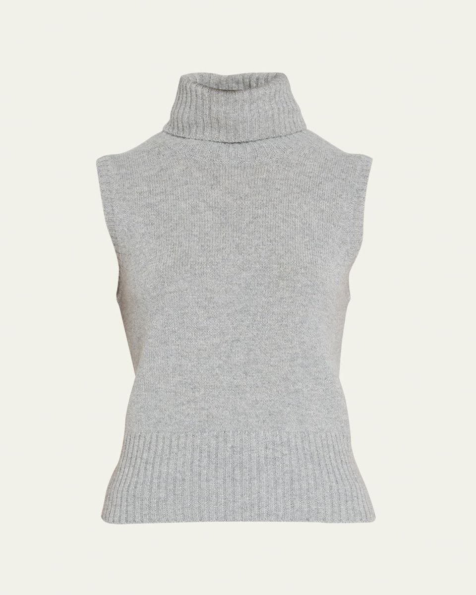 Mazzy Cashmere Turtleneck Shell