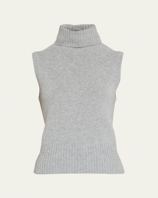 Mazzy Cashmere Turtleneck Shell