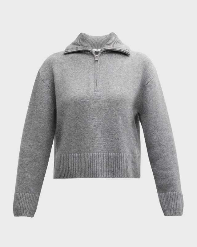 Andes Cashmere Henley Pullover Sweat
