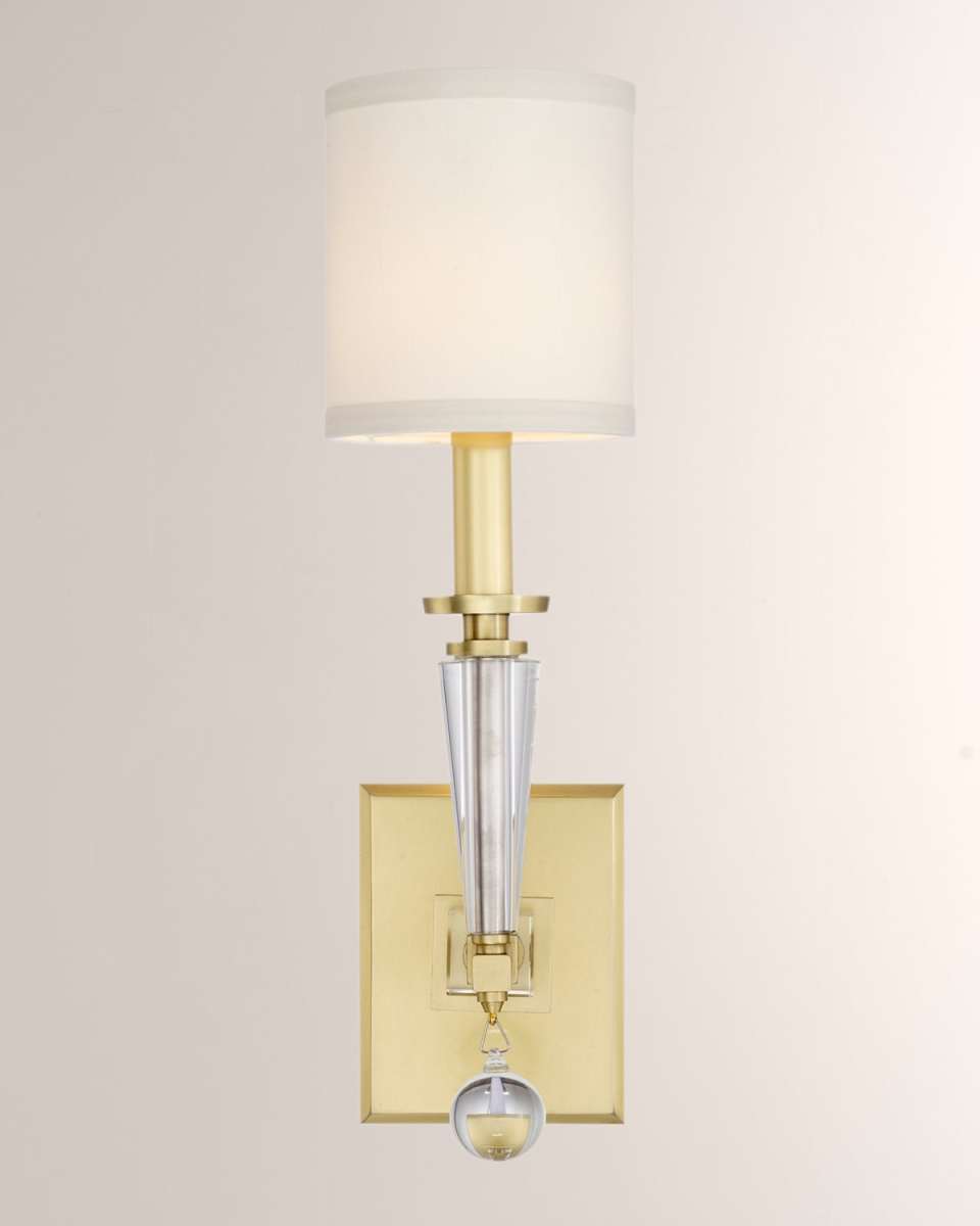 Paxton 1-Light Nickel Sconce