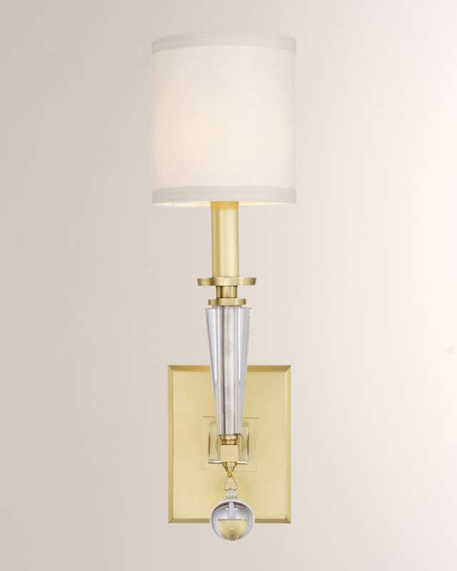 Paxton 1-Light Nickel Sconce