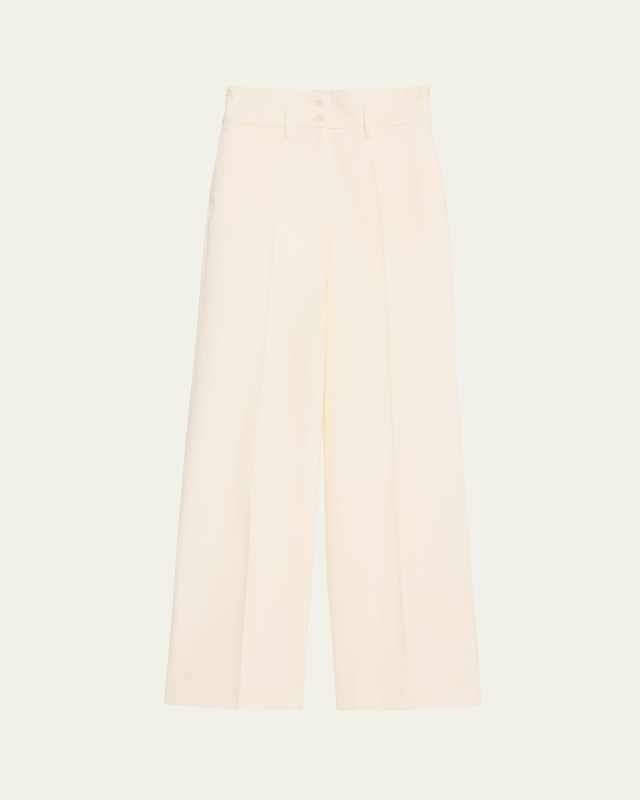 Rudy Wide Leg Wool Pants