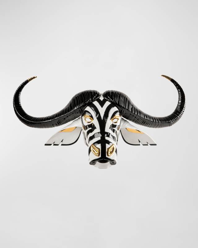 Buffalo Mask Sculpture