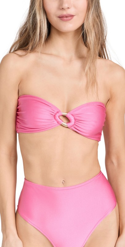 Shani Shemer Dia Bikini Top Rose Blossom