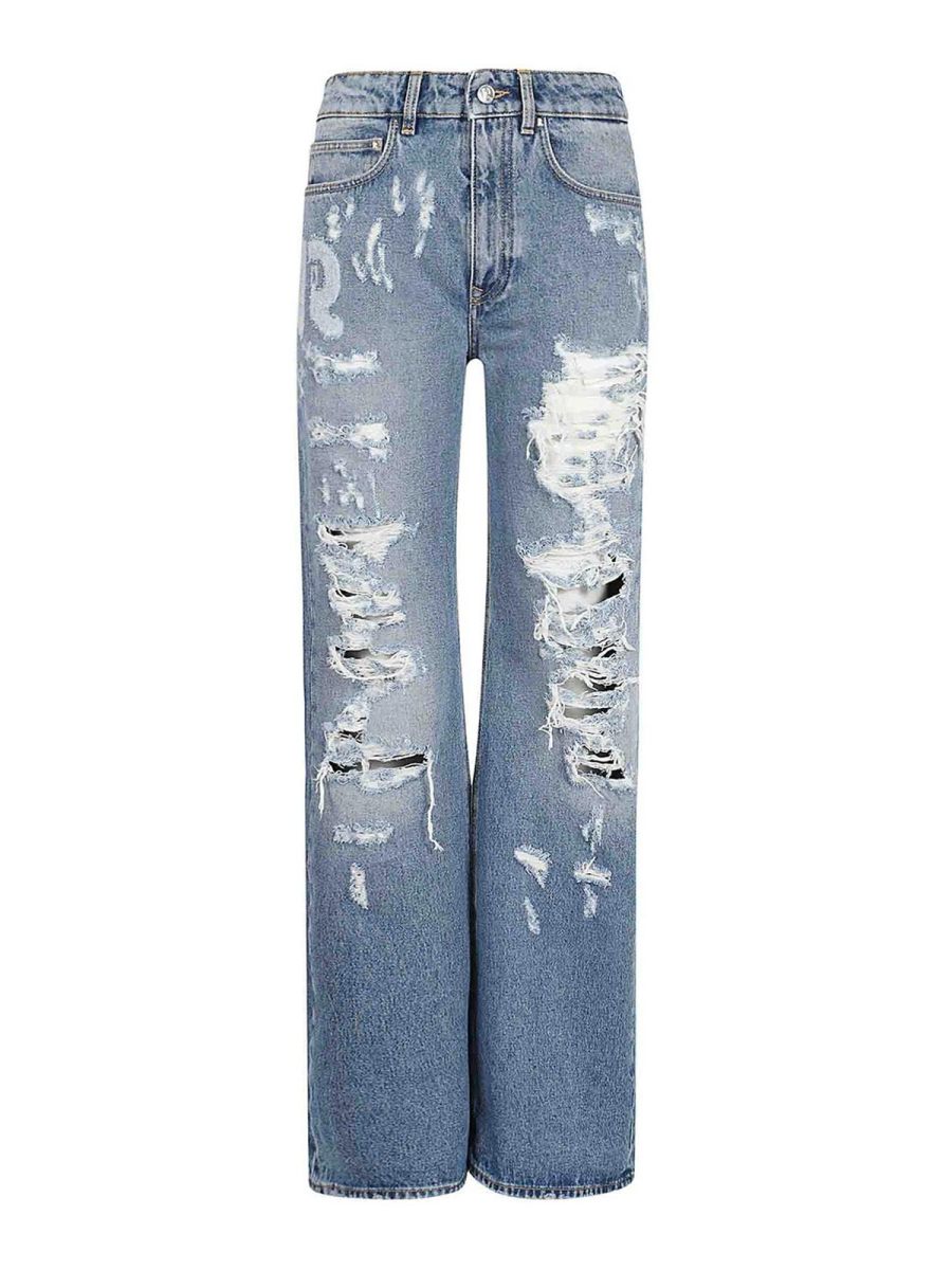 Paco Rabanne Jeans à jambes droites