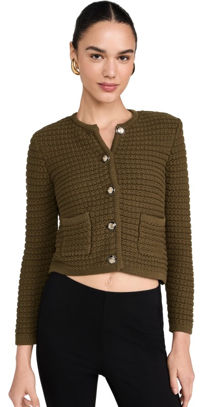 ba & sh Gaspard Cardigan Kaki