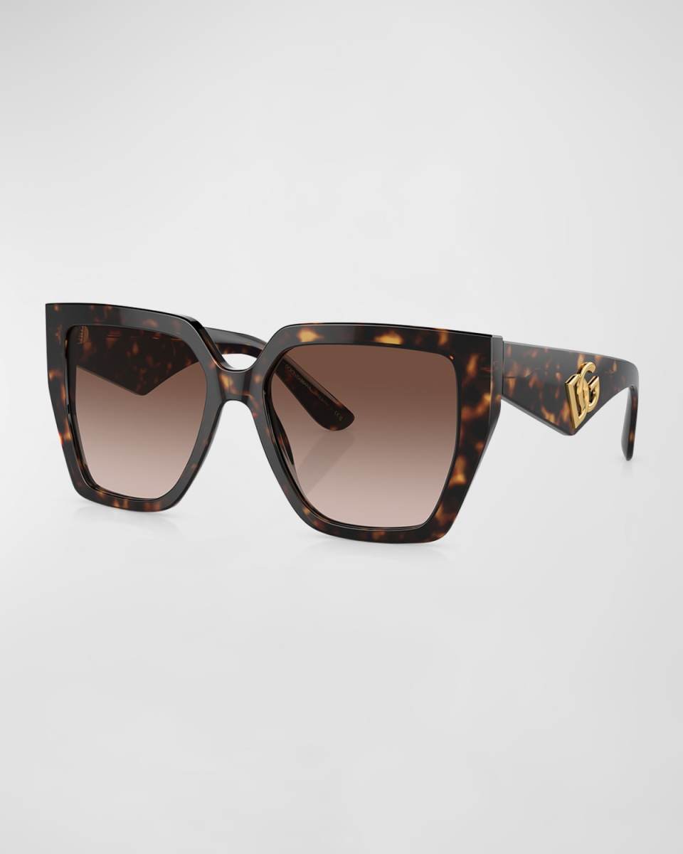 DG Oversized Acetate Cat-Eye Sunglasses