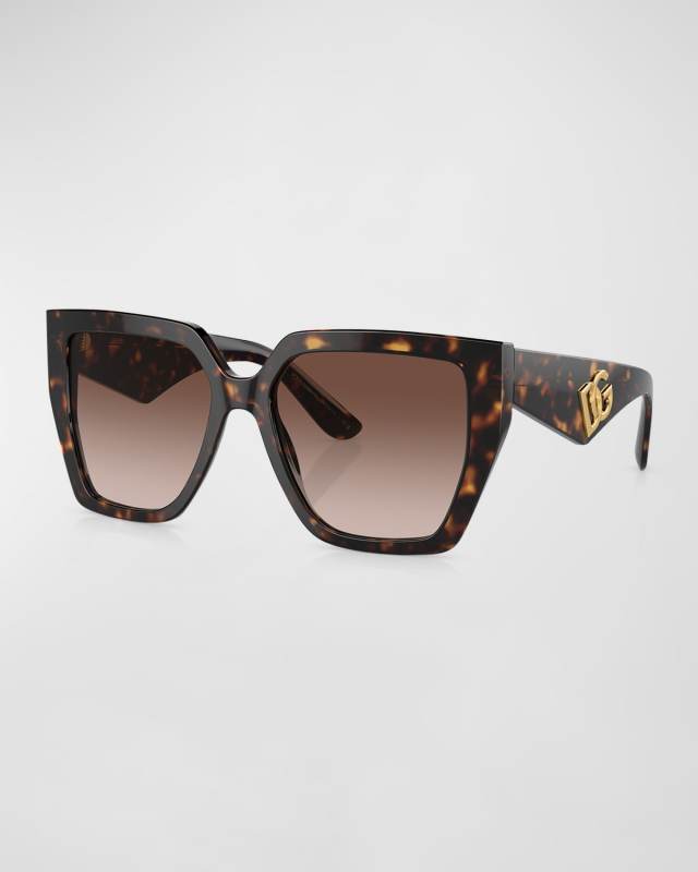 DG Oversized Acetate Cat-Eye Sunglasses