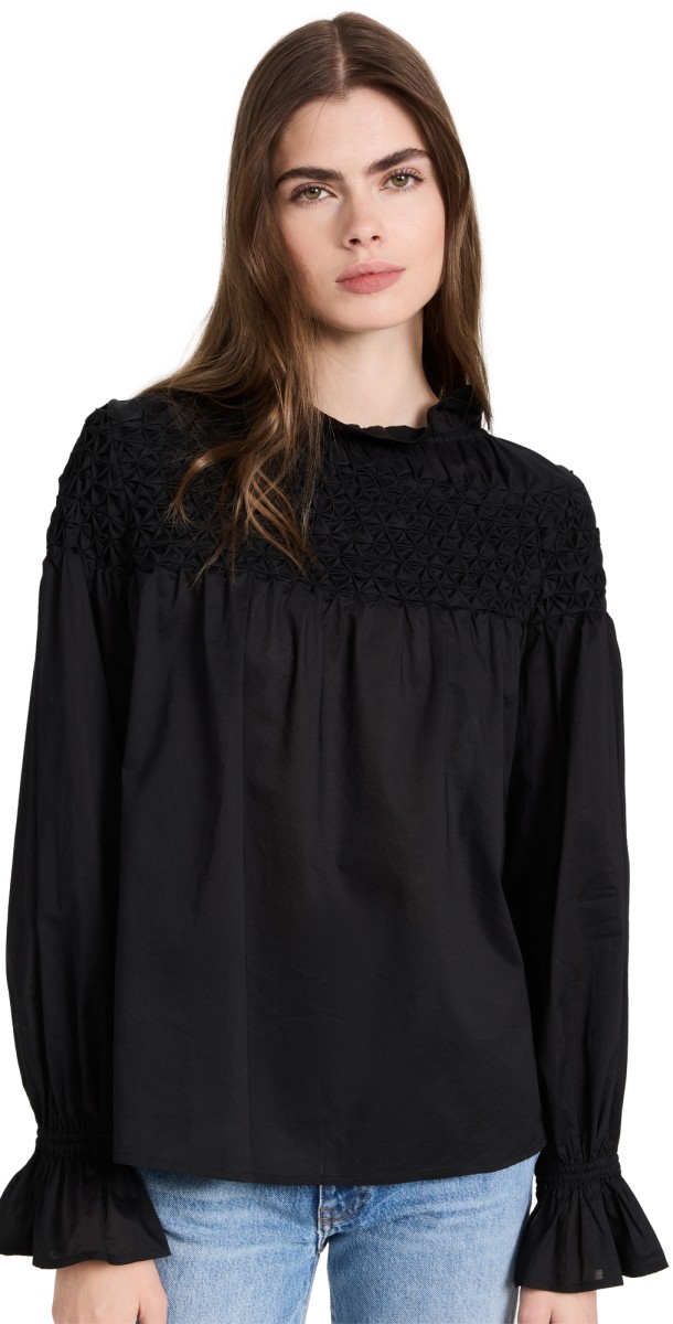 Merlette Majorelle Top Black