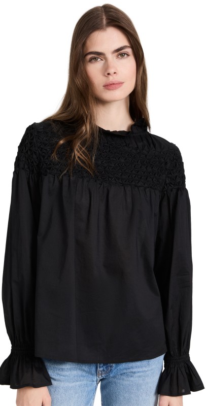 Merlette Majorelle Top Black
