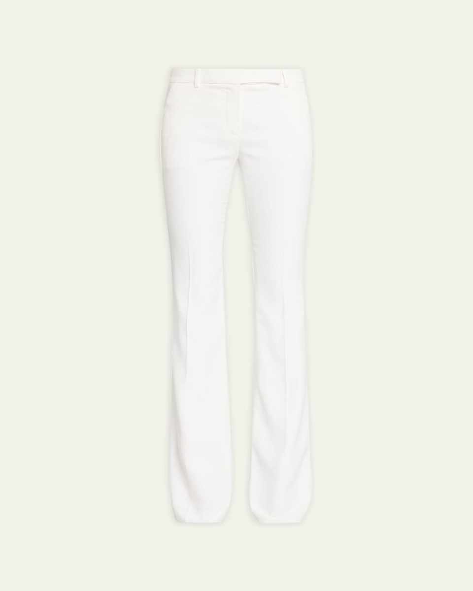 Leaf Crepe Classic Suiting Pants