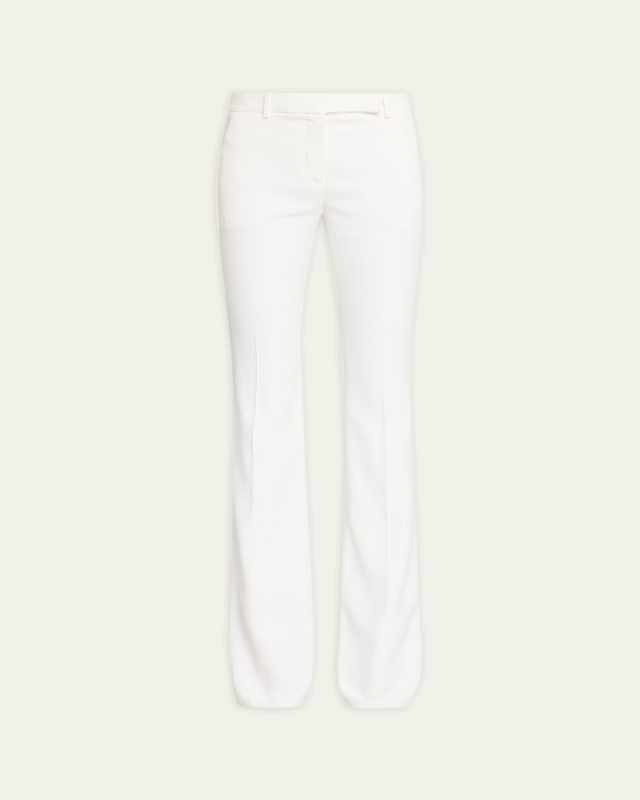 Leaf Crepe Classic Suiting Pants