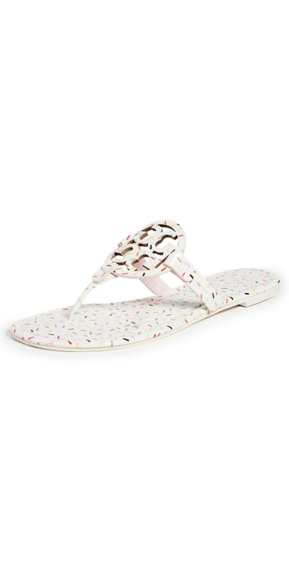 Tory Burch Miller Sandals Rainbow Sprinkles